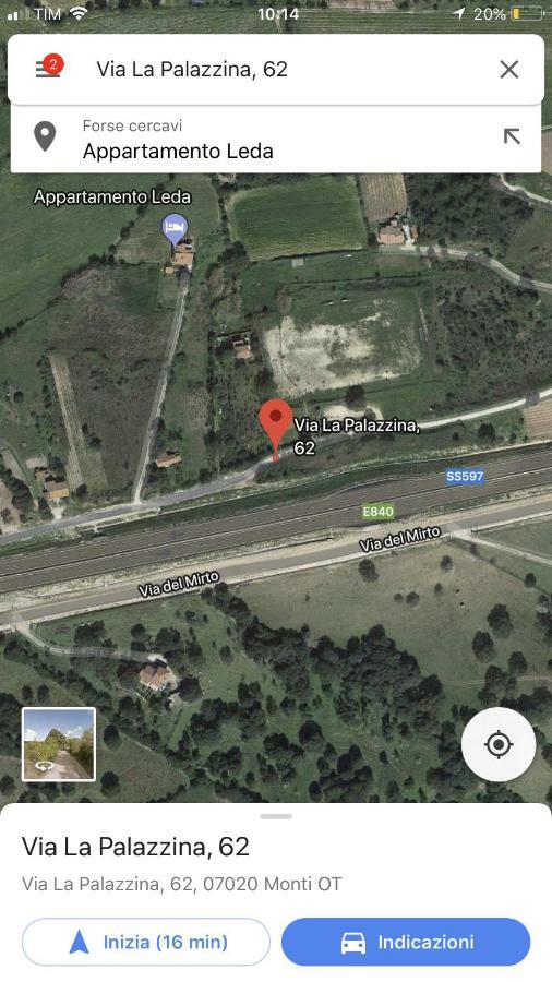 Appartamento Leda Piras Exteriér fotografie